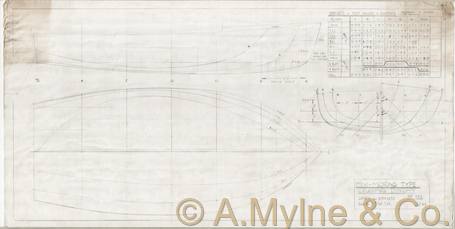 Design 455 — Lines Plan