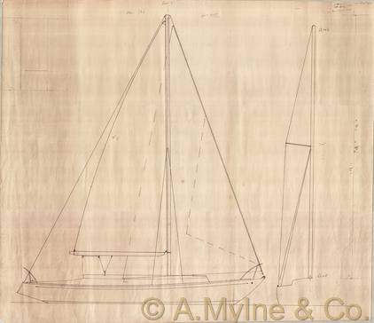 Design 456 — Sail Plan