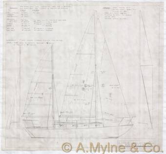 Design 459 — Sail Plan
