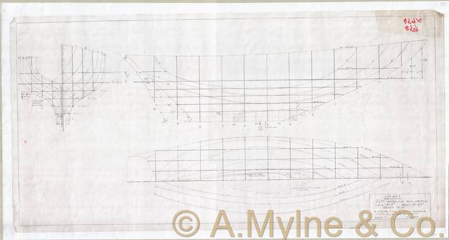Design 459 — Lines Plan