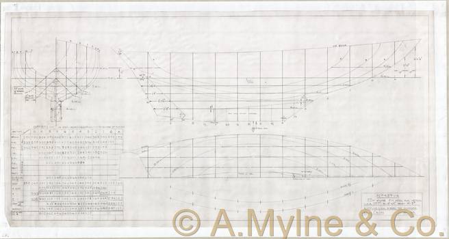 Design 459 — Lines Plan