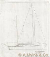 Design 459 — Sail Plan