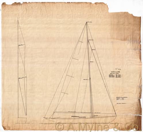 Design 46 — Sail Plan