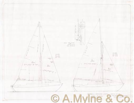 Design 462 — Sail Plan