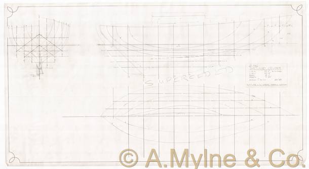 Design 462 — Lines Plan