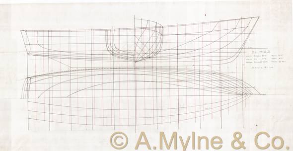 Design 463 — Lines Plan