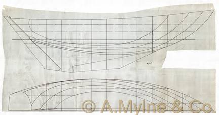 Design 465 — Lines Plan