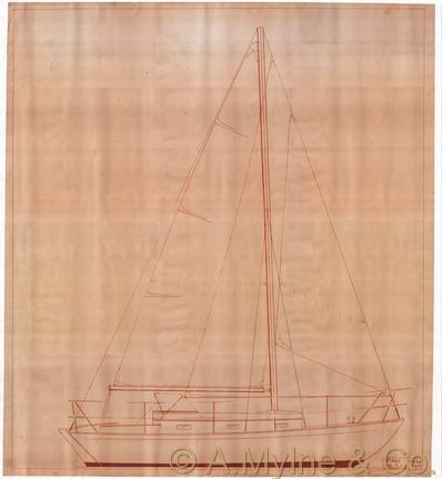 Design 465 — Sail Plan