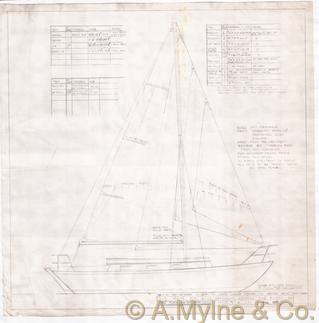 Design 469 — Sail Plan