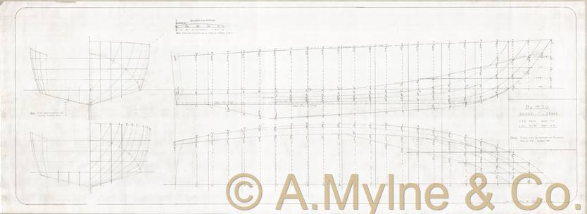 Design 470 — Lines Plan