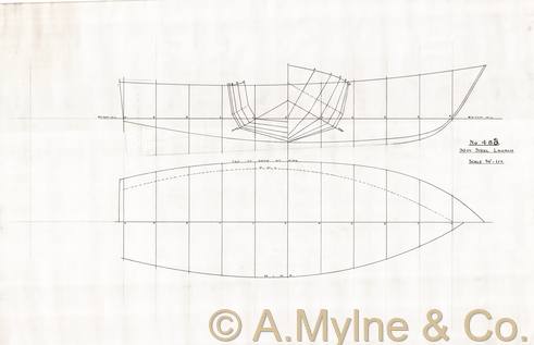 Design 482 — Lines Plan