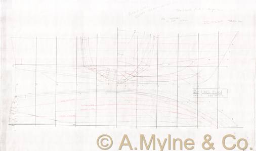 Design 487 — Lines Plan