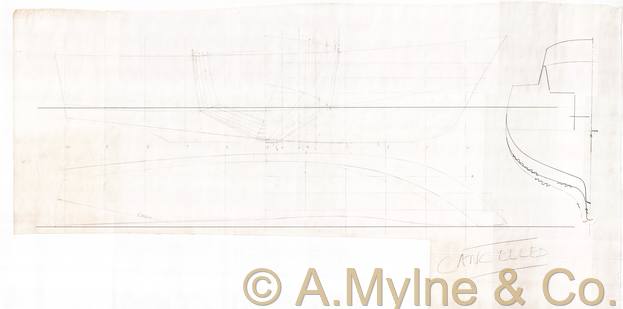 Design 487 — Lines Plan