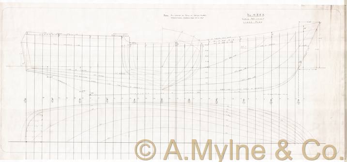 Design 488 — Lines Plan