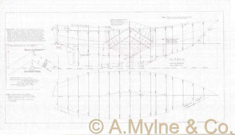 Design 489 — Lines Plan