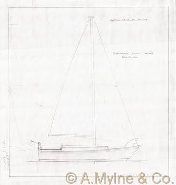 Design 494 — Sail Plan