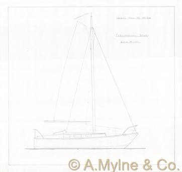Design 494 — Sail Plan