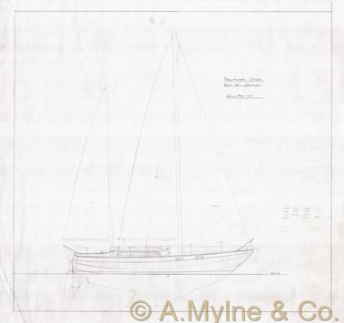 Design 496 — Sail Plan