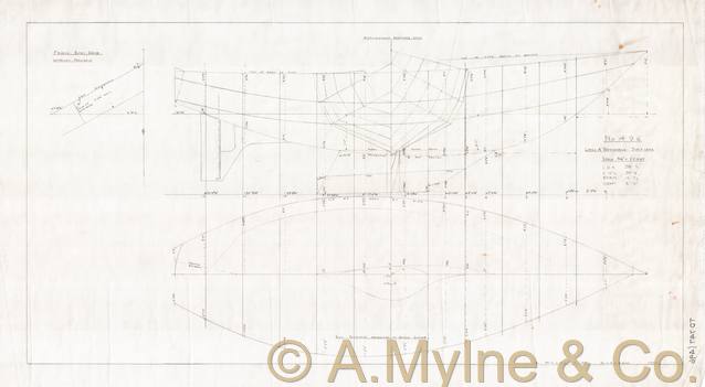 Design 496 — Lines Plan