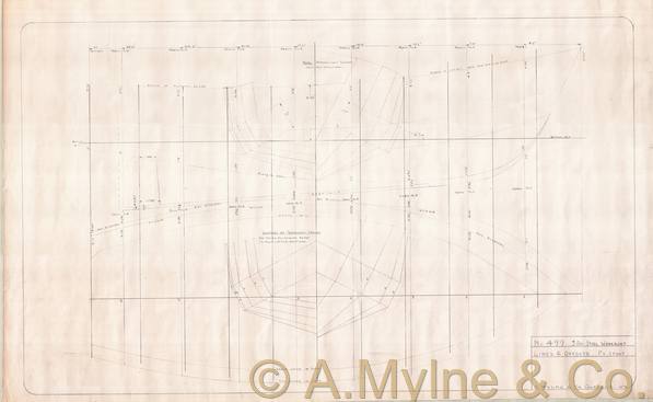 Design 499 — Lines Plan
