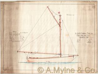 Design 50 — Sail Plan