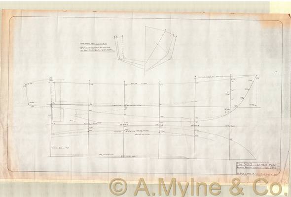 Design 503 — Lines Plan