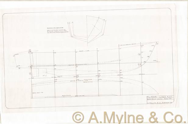 Design 503 — Lines Plan