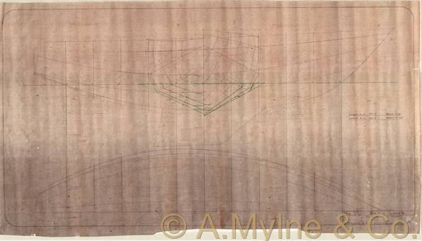 Design 507 — Lines Plan
