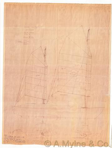 Design 509 — Sail Plan