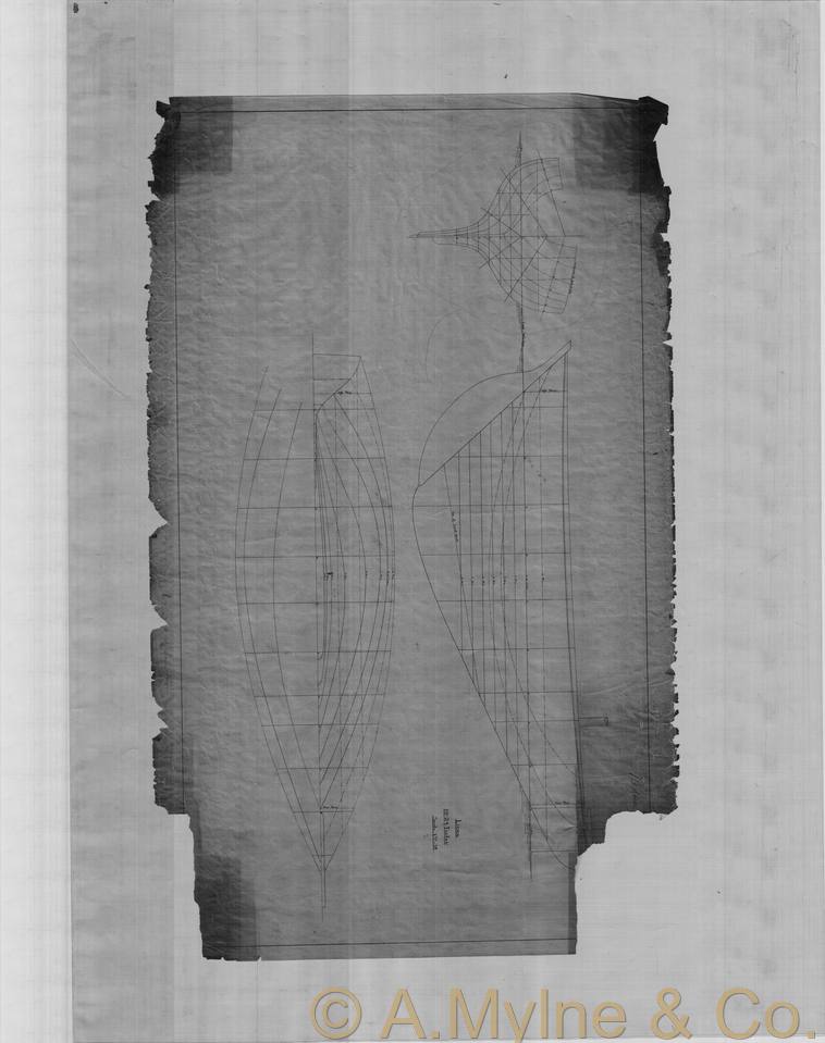 Design 51 — Lines Plan