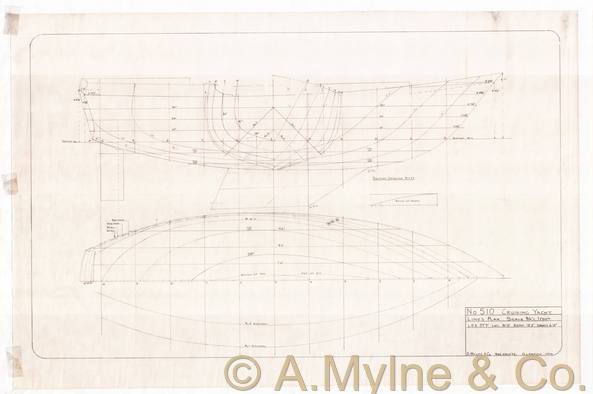 Design 510 — Lines Plan