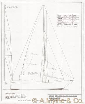 Design 510 — Sail Plan