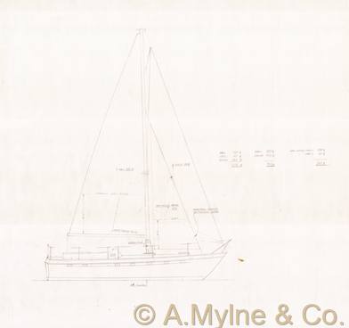 Design 510 — Sail Plan