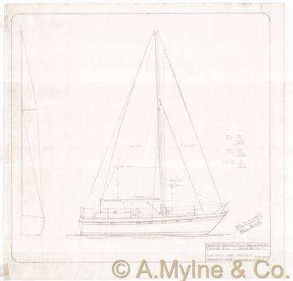 Design 510 — Sail Plan