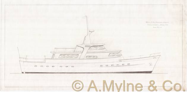 Design 589 — Sail Plan