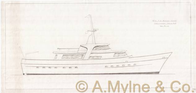 Design 589 — Sail Plan