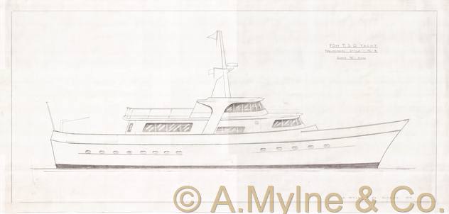 Design 589 — Sail Plan