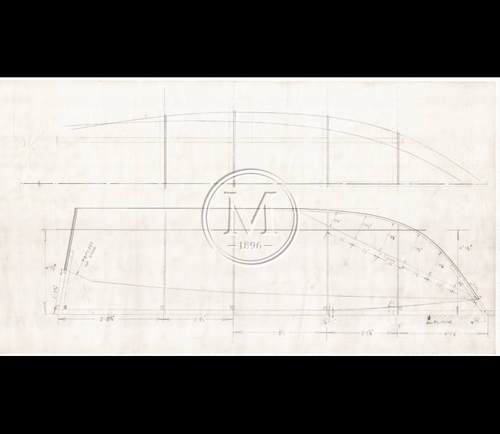 Design 599 — Lines Plan