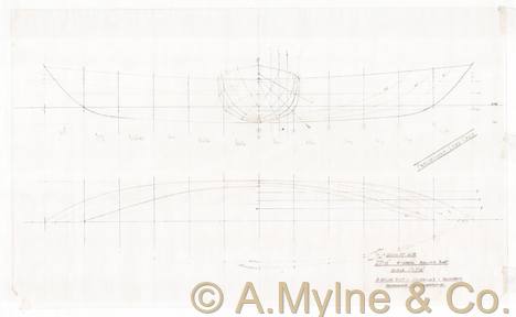 Design 614 — Lines Plan