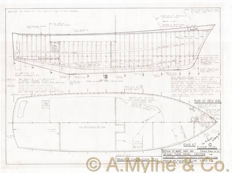 Design 628 — Sail Plan