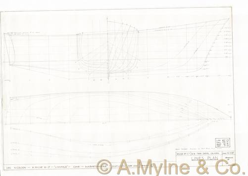 Design 628 — Lines Plan