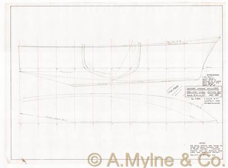 Design 628 — Lines Plan
