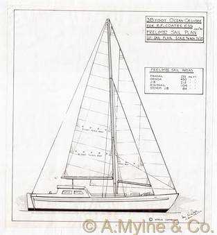 Design 630 — Sail Plan