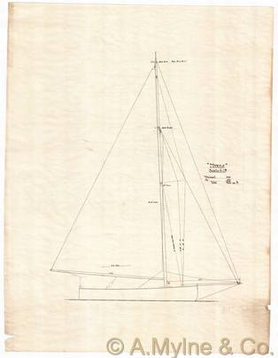 Design 64 — Sail Plan