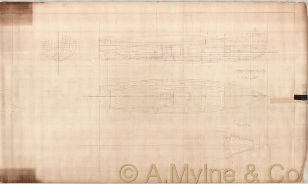 Design 70 — Lines Plan