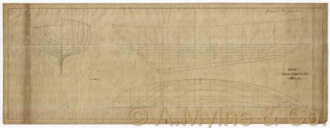 Design 71 — Lines Plan