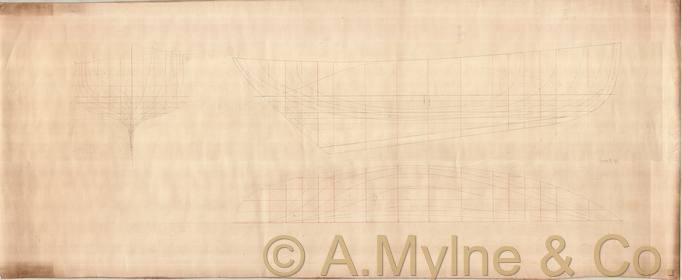 Design 71 — Lines Plan