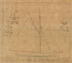 Design 74 — Sail Plan