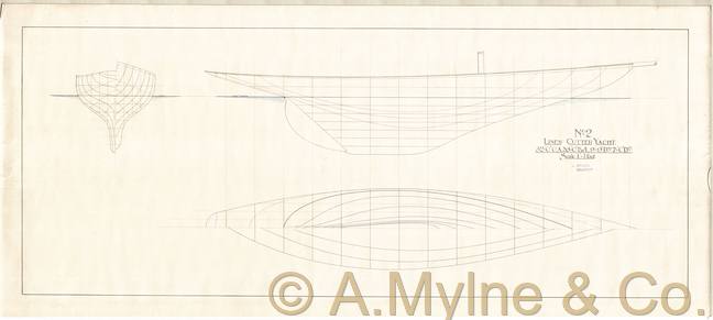 Design 85 — Lines Plan