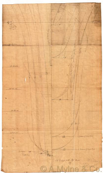 Design 85 — Lines Plan